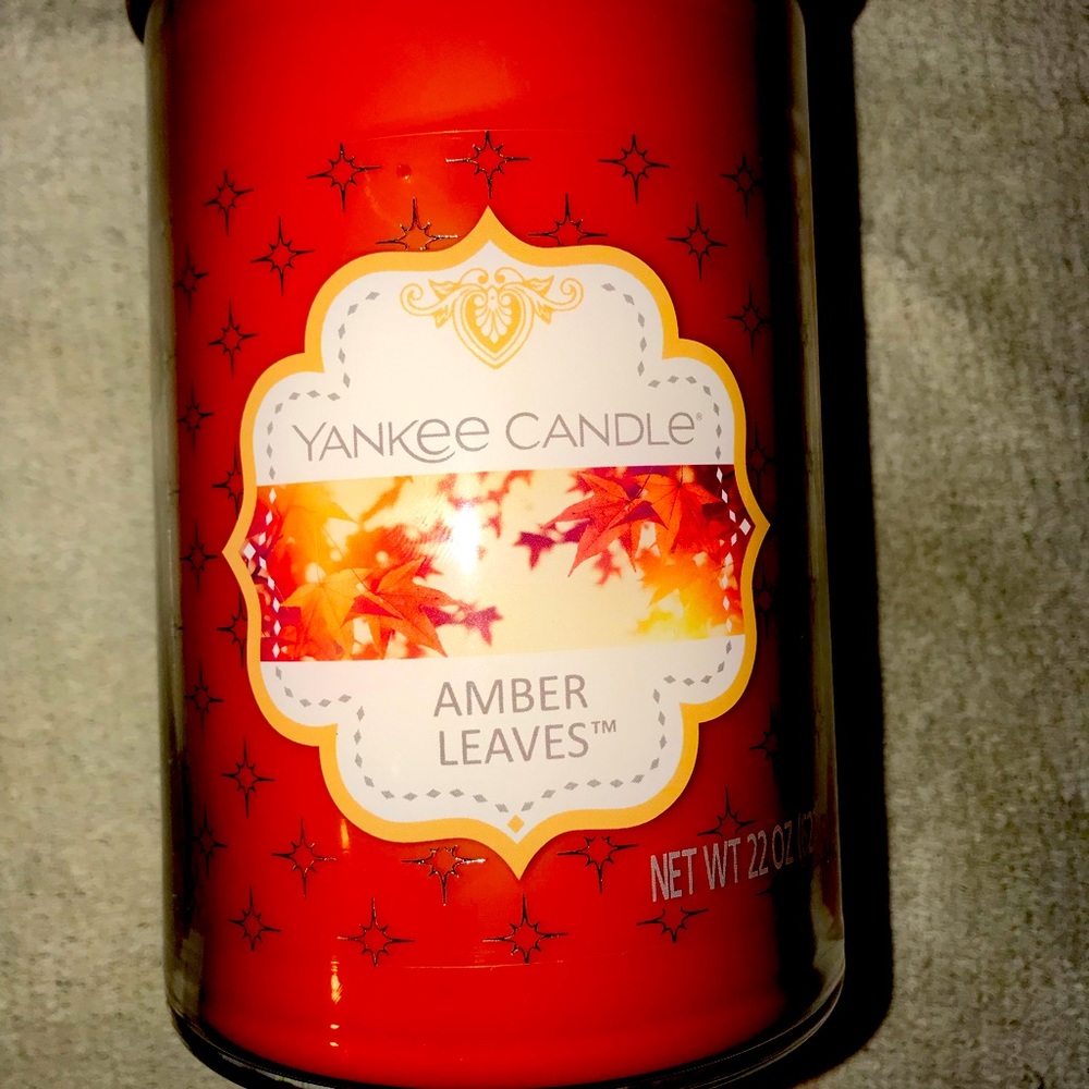 Yankee Candle Amber Leaves 2 Wick